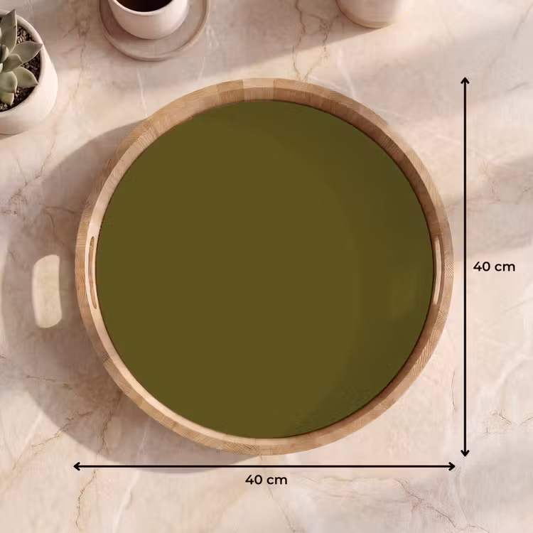Dienblad - Dark - Olive - Groen — 9