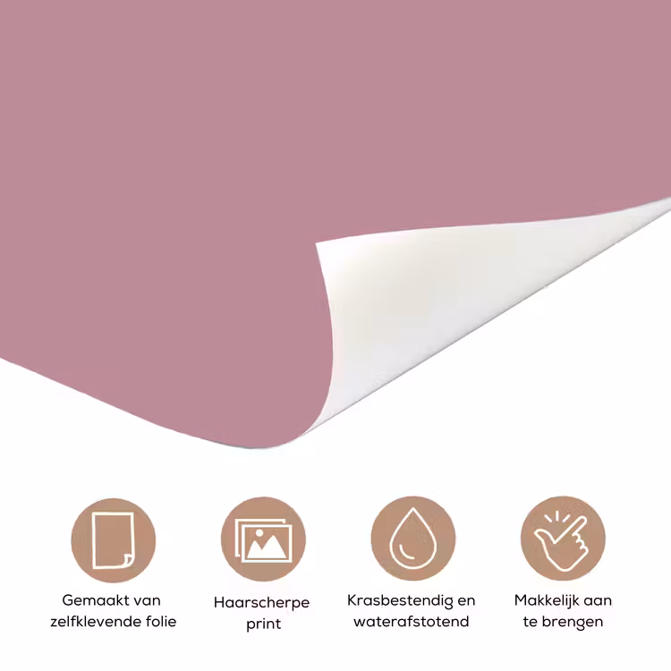 Deursticker - Dusty - Mauve - Paars — 3