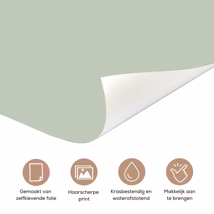 Deursticker - Frosted - Mint - Groen — 3