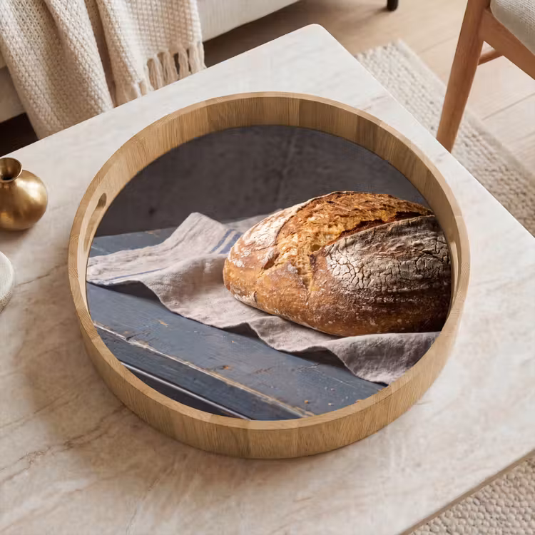 Dienblad - Brood - Rustiek - Eten — 2