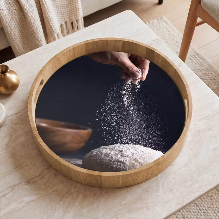 Dienblad - Deeg - Hand - Bakken — 2