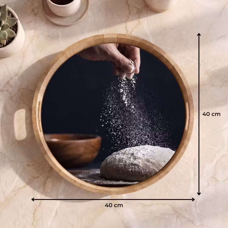 Dienblad - Deeg - Hand - Bakken — 9