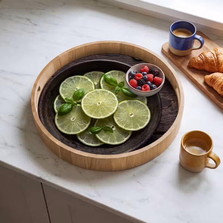 Dienblad - Fruit - Groen - Eten — 4