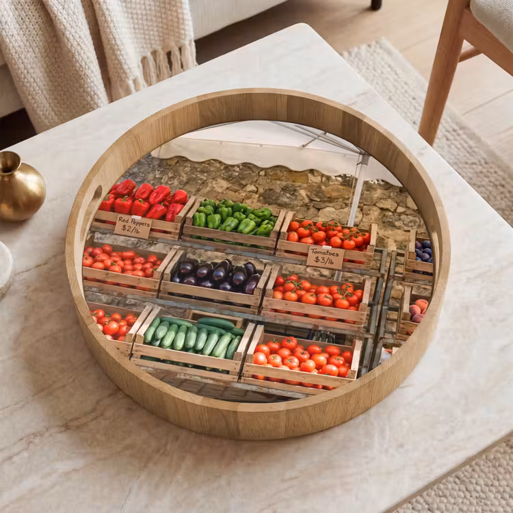 Dienblad - Eten - Markt - Vers — 2