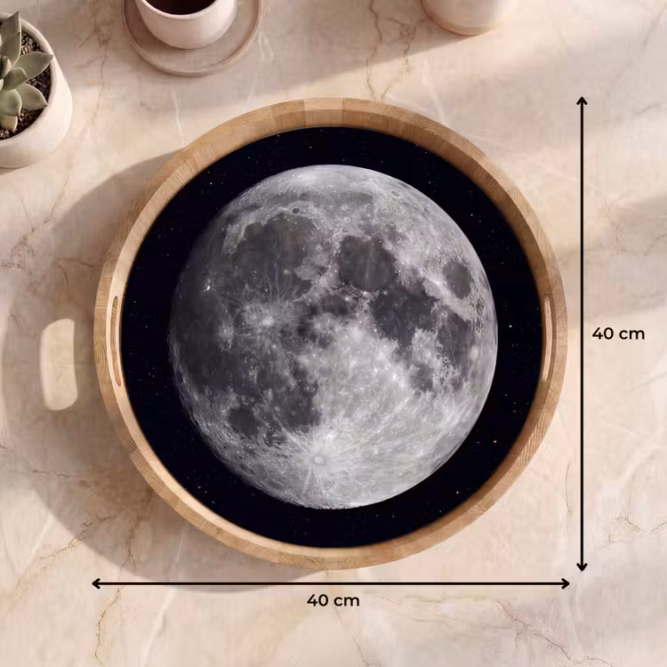 Dienblad - Maan - Sterren - Ruimte — 9
