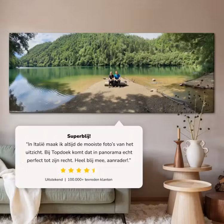 Foto op canvas panorama — 6
