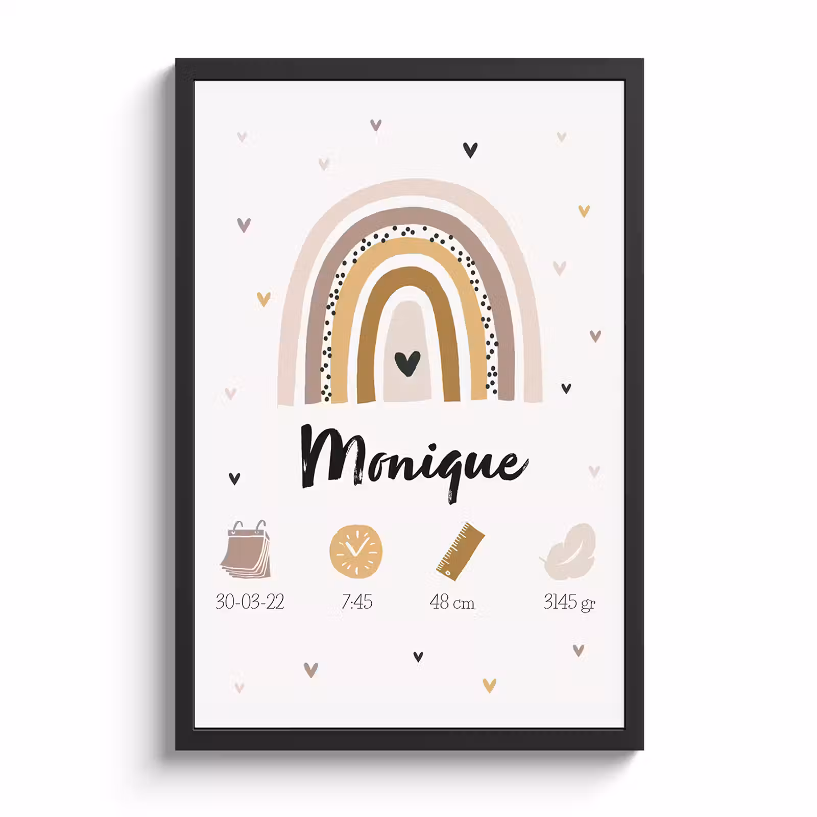 Geboorteposter — 1