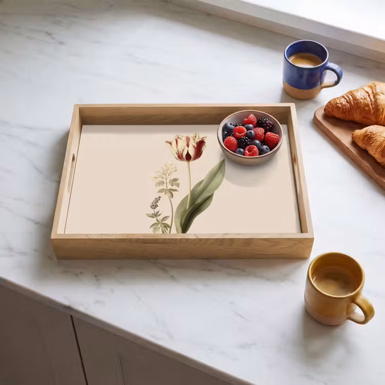 Dienblad - Tulp - Minimalistisch - Beige — 3