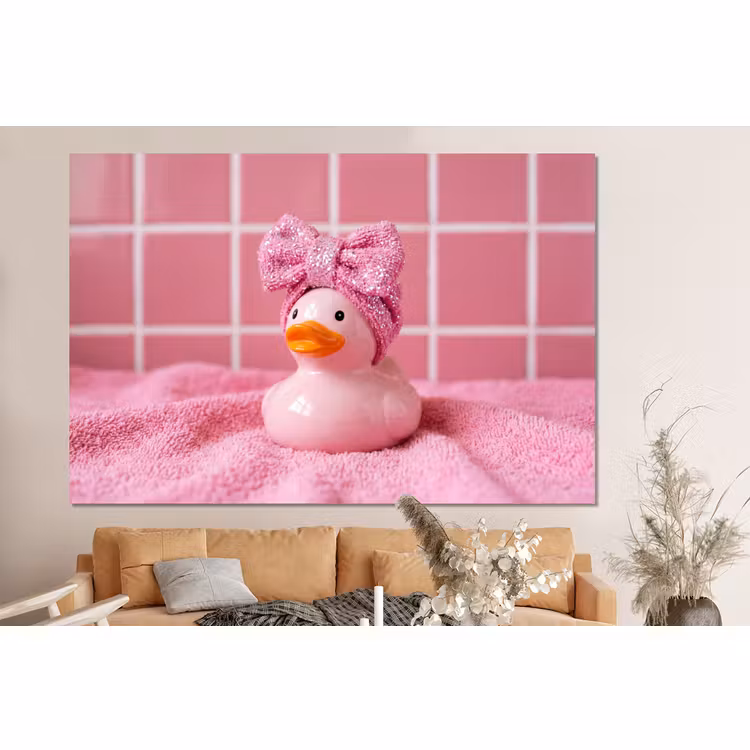 Forex - Badeend -Strik - Roze — 2