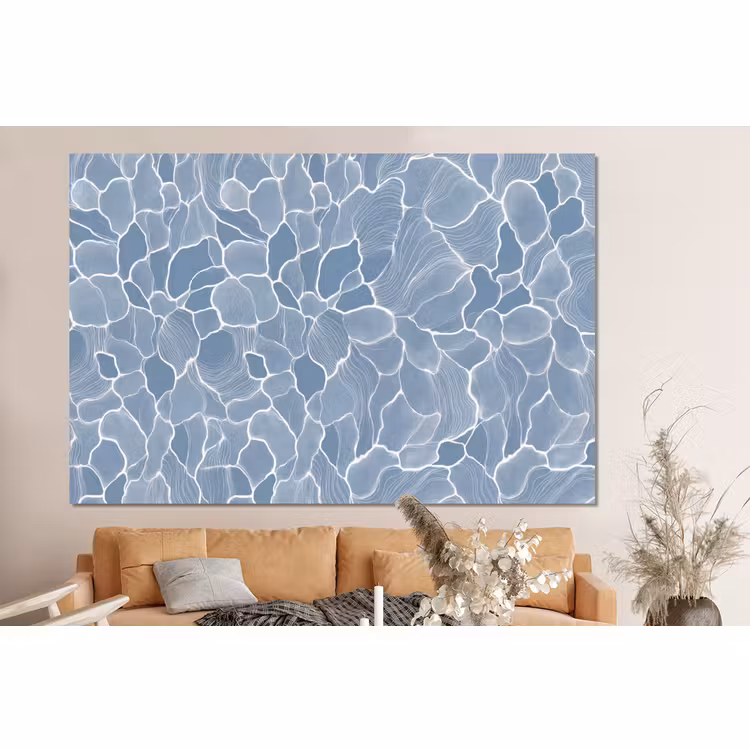 Forex - Abstract - Blauw - Bladeren — 2