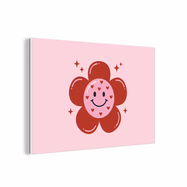 Forex - Bloem - Roze - Hartjes — 1