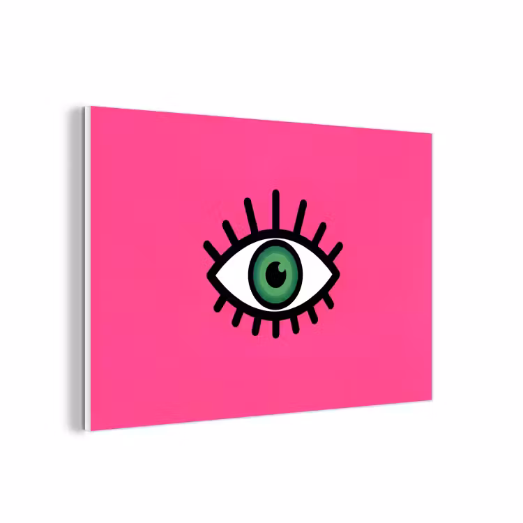 Forex - Minimalistisch - Oog - Roze — 1