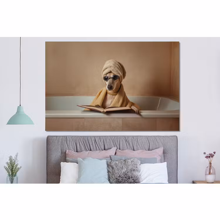 Forex - Bad - Hond - Boek - Zonnebril — 3