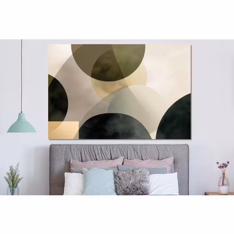 Forex - Vlakken - Abstract - Beige - Cirkels — 3