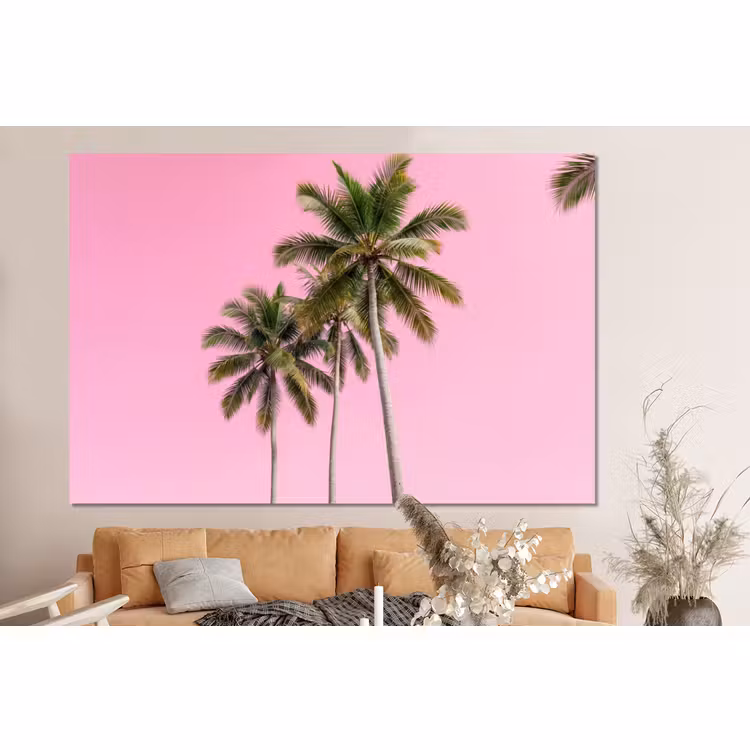 Forex - Palmboom - Tropisch - Pink — 2