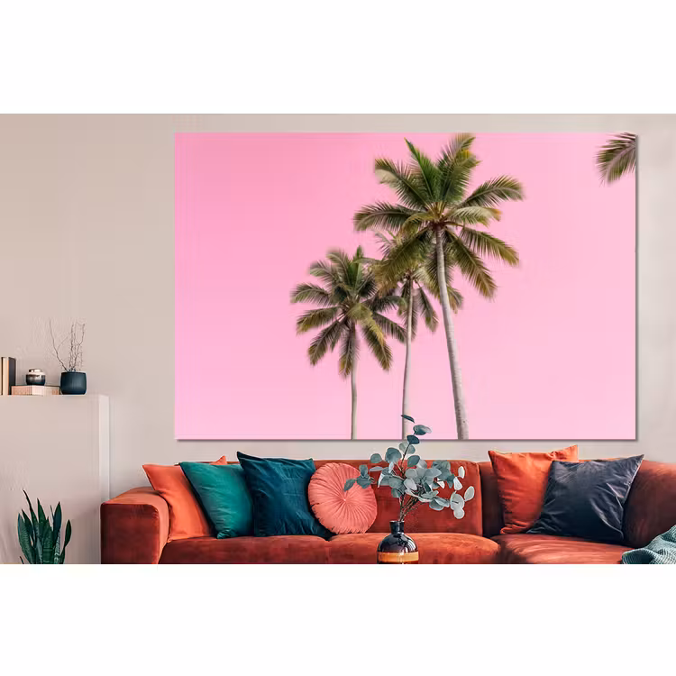 Forex - Palmboom - Tropisch - Pink — 4