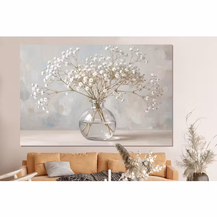 Forex - Vaas - Gipskruid - Wit — 2