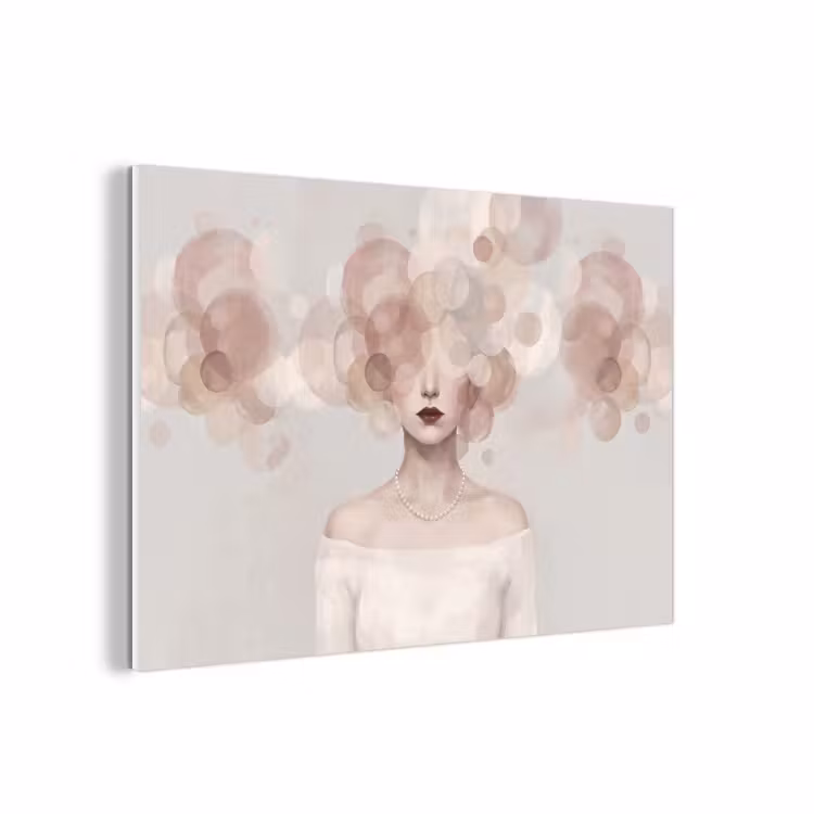 Forex - Vrouw - Cirkels - Beige — 1