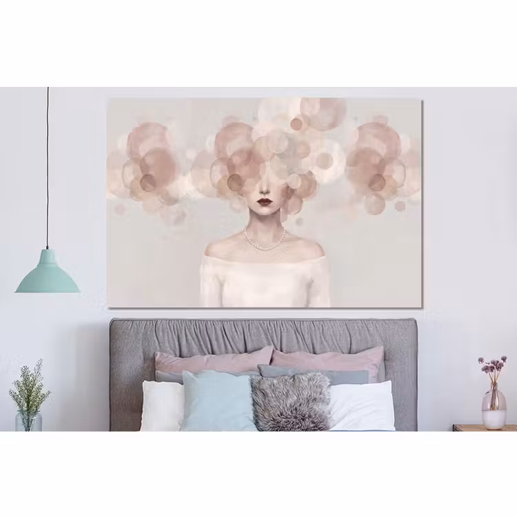 Forex - Vrouw - Cirkels - Beige — 3