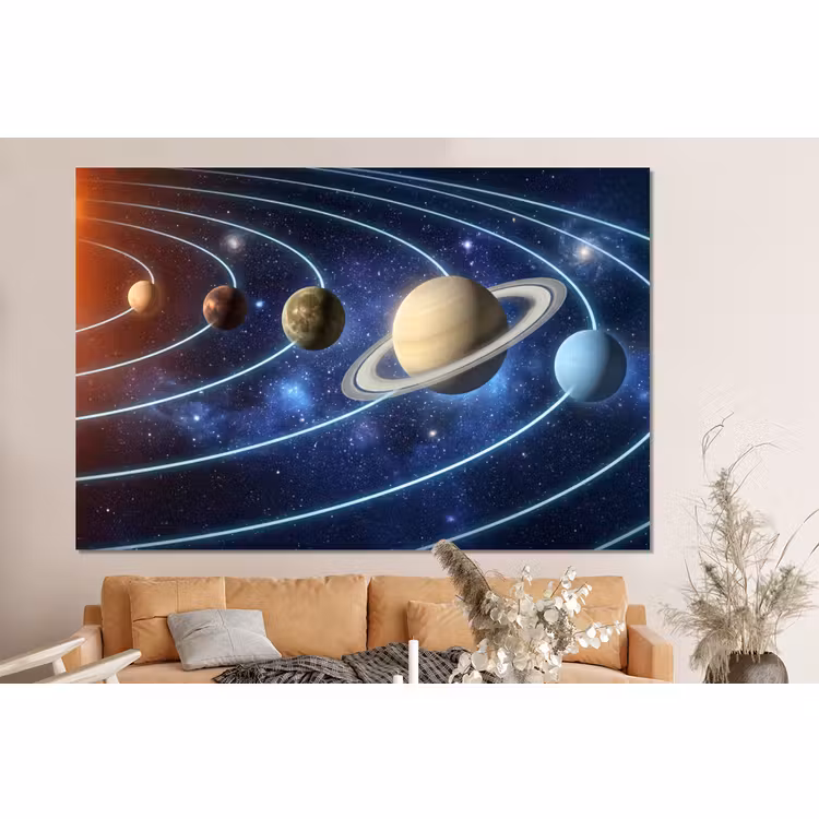 Forex - Ruimte - Zonnestelsel - Blauw — 2