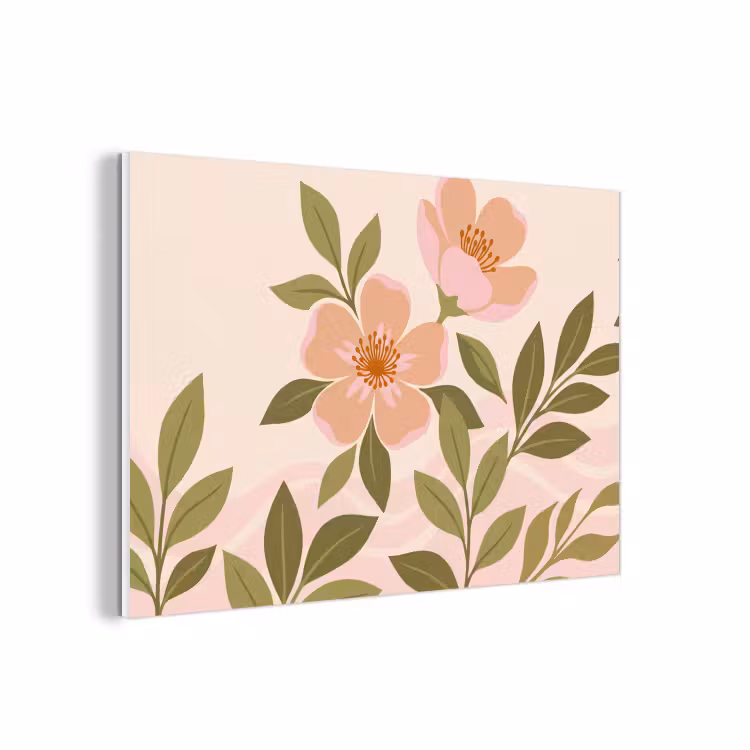 Forex - Grafisch - Bloemen - Roze — 1