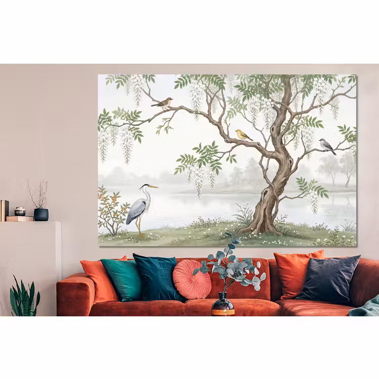 Forex - Reiger - Landschap - Groen — 4