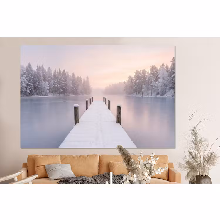 Forex - Steiger - Meer - Mist - Winter - Serene — 2