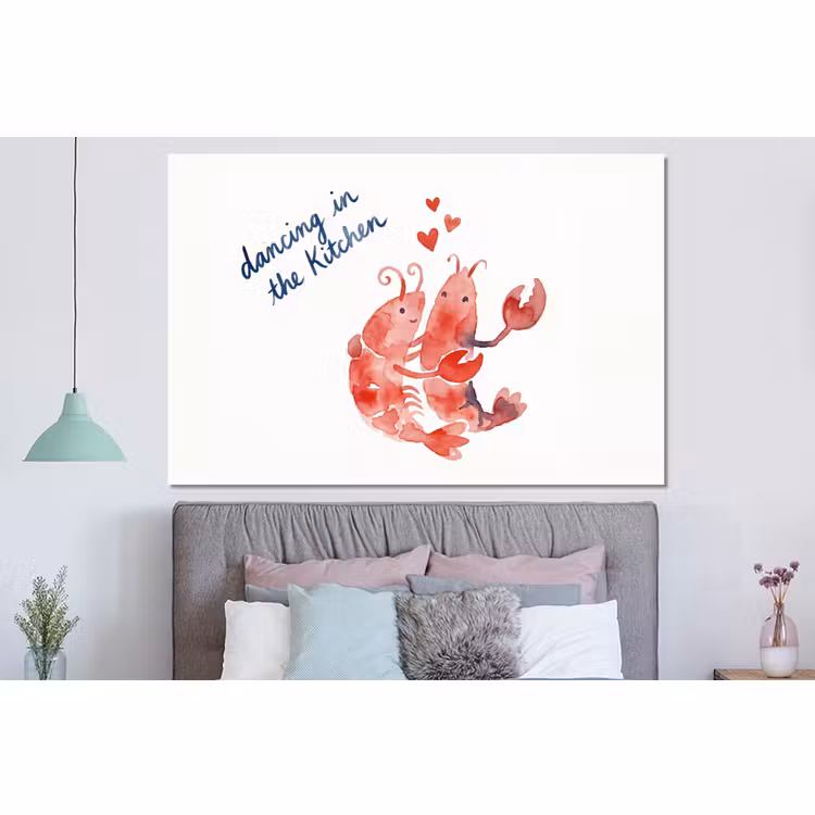 Forex - Dier - Dans - Liefde - Waterverf - Rood — 3
