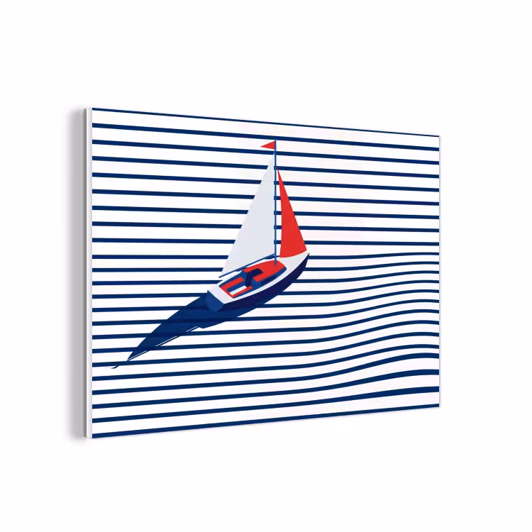 Forex - Boot - Water - Abstract - Blauw — 1