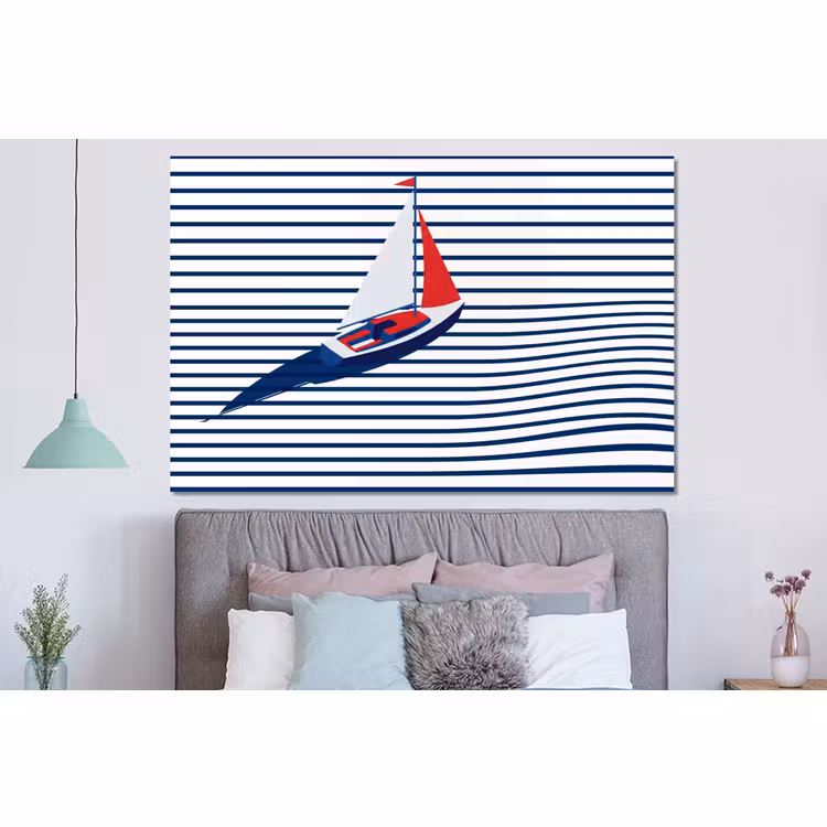Forex - Boot - Water - Abstract - Blauw — 3