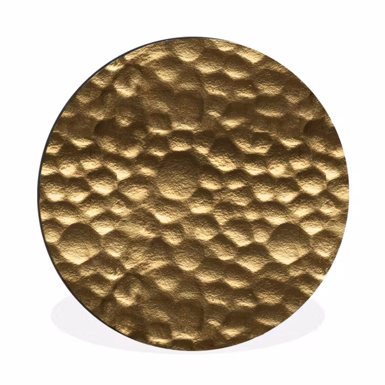 Gehamerd - Reliëf - Textuur - Bronsgoud — 1