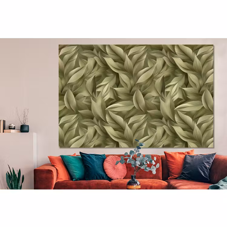 Forex - Bladeren - Modern - Groen — 4