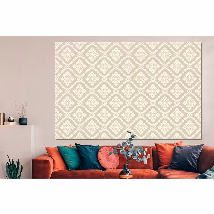 Forex - Floraal - Ornament - Beige — 4