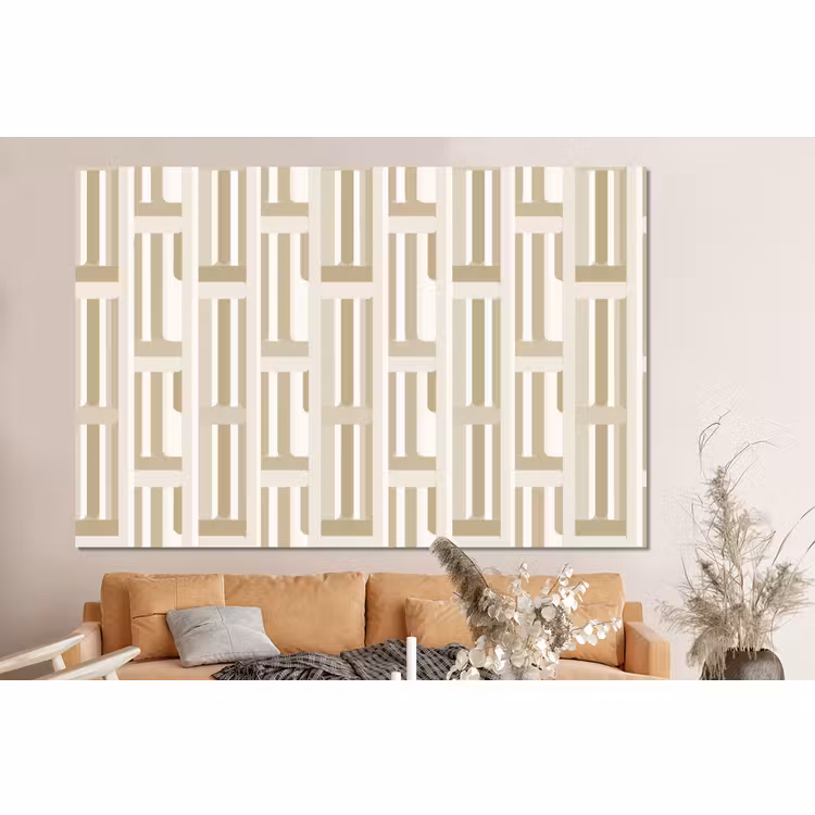 Forex - Modern - Geometrisch - Beige — 2