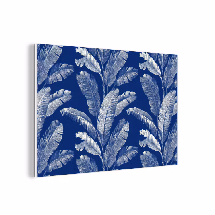 Forex - Blad - Palm - Blauw — 1