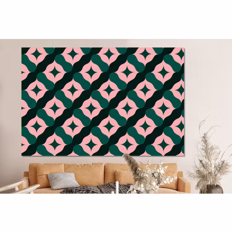 Forex - Groen - Roze - Retro - Sterren — 2
