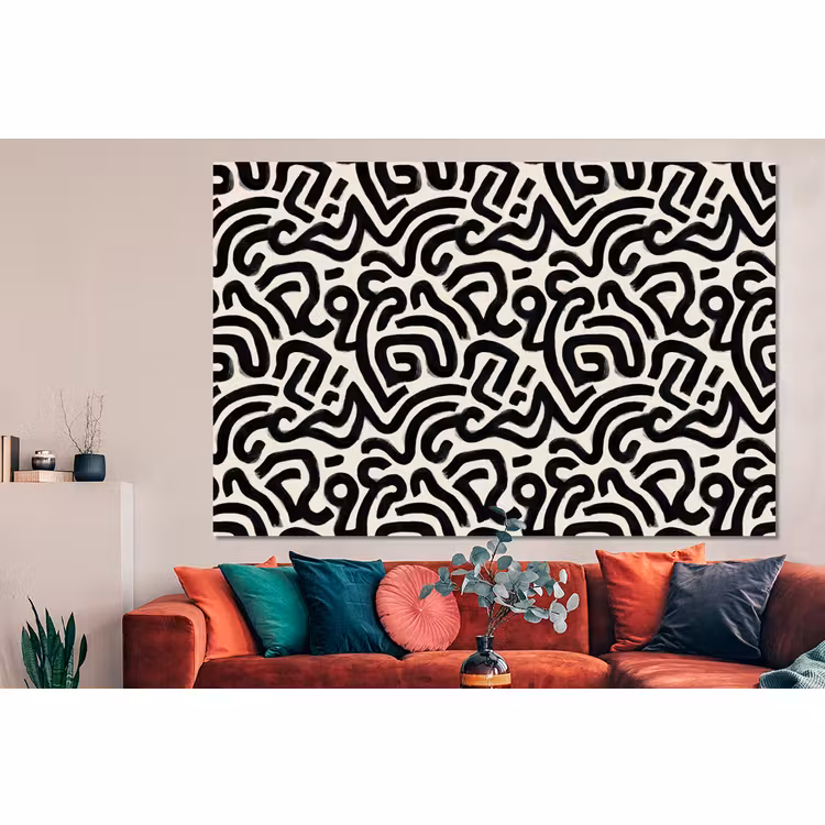 Forex - Modern - Abstract - Zwart — 4