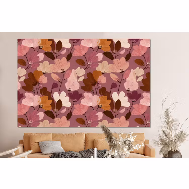 Forex - Bloem - Patroon - Roze — 2