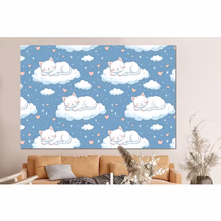 Forex - Kitten - Wolken - Blauw — 2