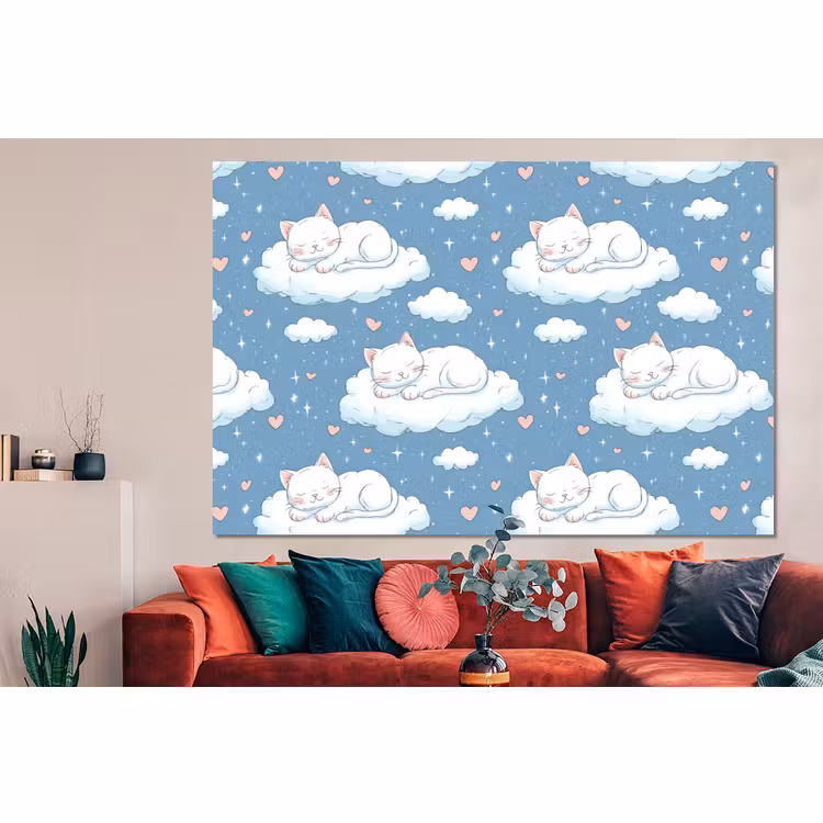 Forex - Kitten - Wolken - Blauw — 4