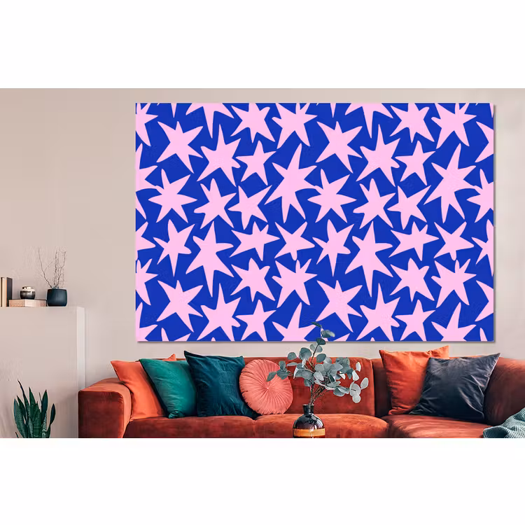 Forex - Modern - Sterren - Blauw — 4