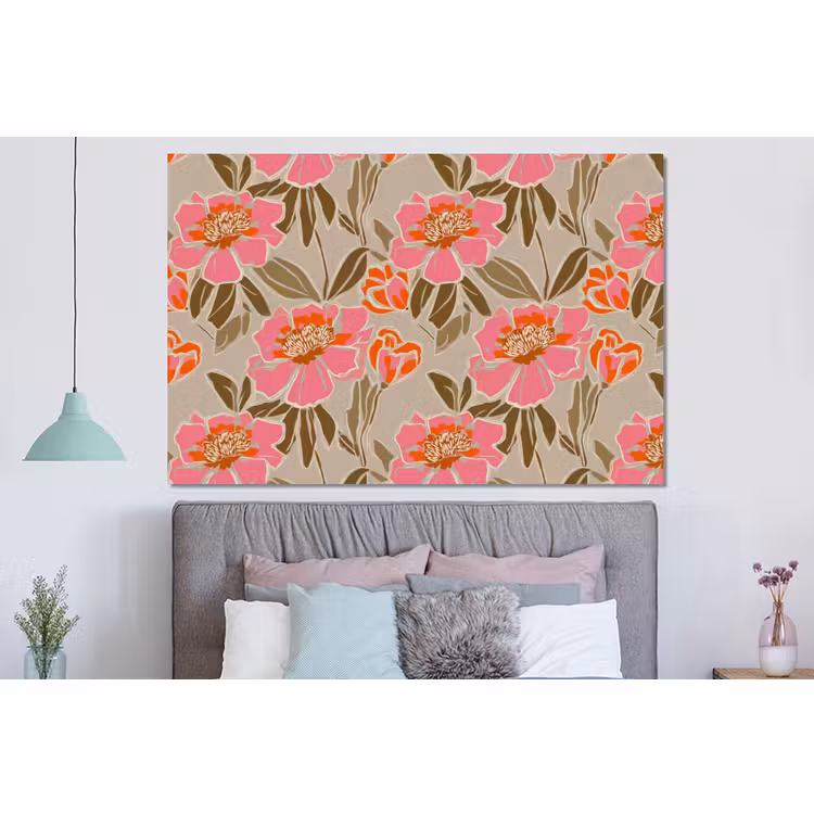 Forex - Pioenrozen - Patroon - Roze — 3