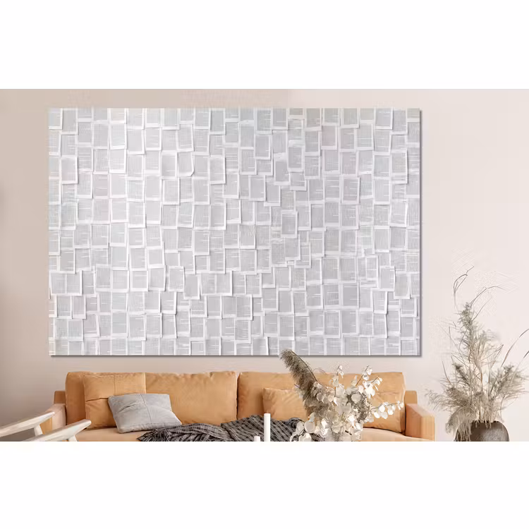 Forex - Papier - Overlappend - Textuur - Modern - Wit — 2