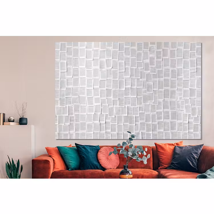 Forex - Papier - Overlappend - Textuur - Modern - Wit — 4