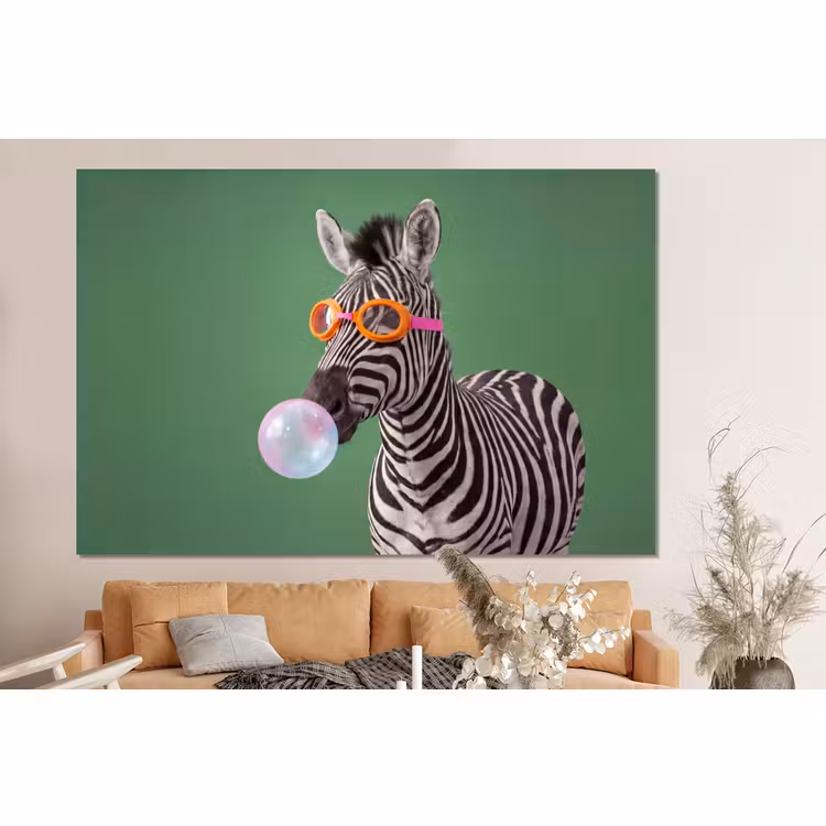 Forex - Dier - Bril - Bel - Modern - Groen — 2