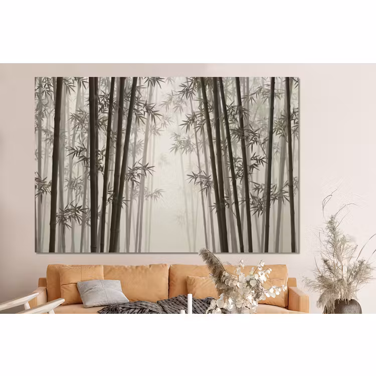 Forex - Bamboe - Bos - Mist - Natuur — 2