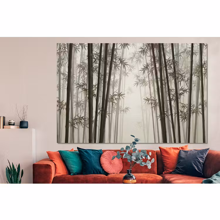 Forex - Bamboe - Bos - Mist - Natuur — 4