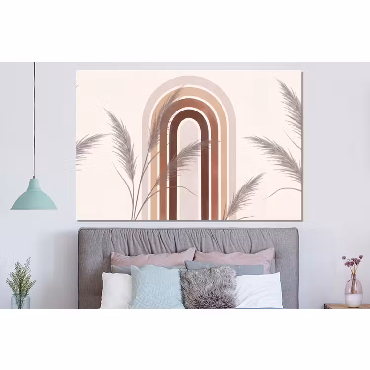 Forex - Abstract - Bogen - Plant - Boho - Beige — 3
