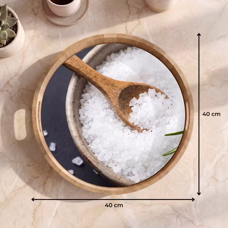 Dienblad - Zout - Kom - Eten — 9