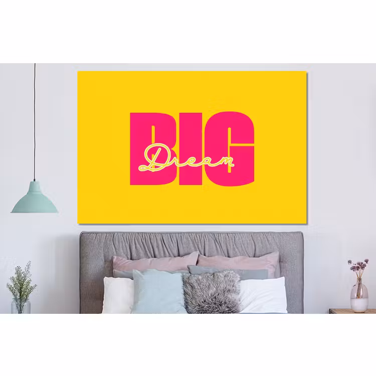 Forex - Dream big - Geel - Roze — 3